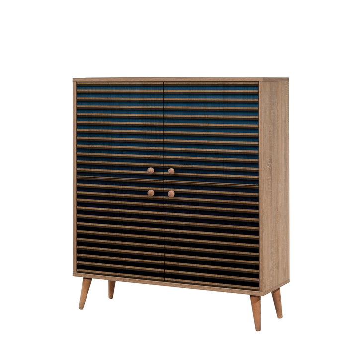 Hanah Home Multilux-222 Armario multiusos Roble Sonoma Hanah Home Multilux-222 Armario multiusos Roble Sonoma